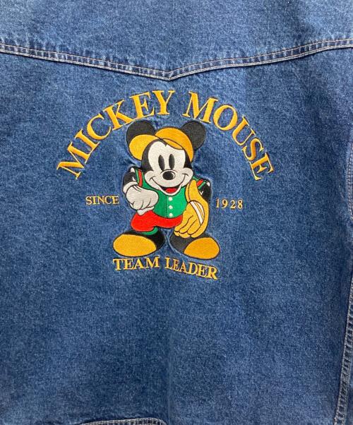 MICKEY&CO（ミッキー アンド コー）MICKEY＆CO (ミッキー アンド コー) 90'sデニムジャケット インディゴ サイズ:Mの古着・服飾アイテム