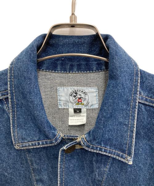 MICKEY&CO（ミッキー アンド コー）MICKEY＆CO (ミッキー アンド コー) 90'sデニムジャケット インディゴ サイズ:Mの古着・服飾アイテム