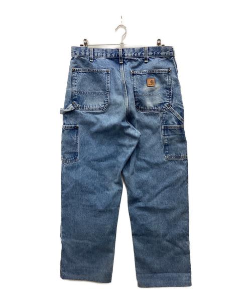 CarHartt（カーハート）CarHartt (カーハート) ダブルニーデニムパンツ ブルー サイズ:34×34の古着・服飾アイテム