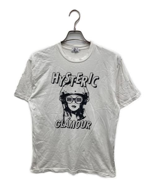 Hysteric Glamour（ヒステリックグラマー）Hysteric Glamour (ヒステリックグラマー) SOUND VISION Tシャツ/サウンドヴィジョン Tシャツ ホワイト サイズ:Mの古着・服飾アイテム