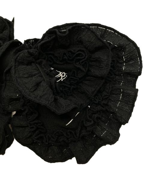 dim moire（ディムモアール）Dim Moire (ディムモアール) 特大リボンカチューシャ ブラックの古着・服飾アイテム