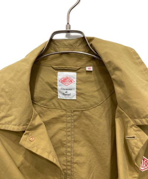 DANTON（ダントン）DANTON (ダントン) ナイロンステンカラーコート ブラウン サイズ:40の古着・服飾アイテム