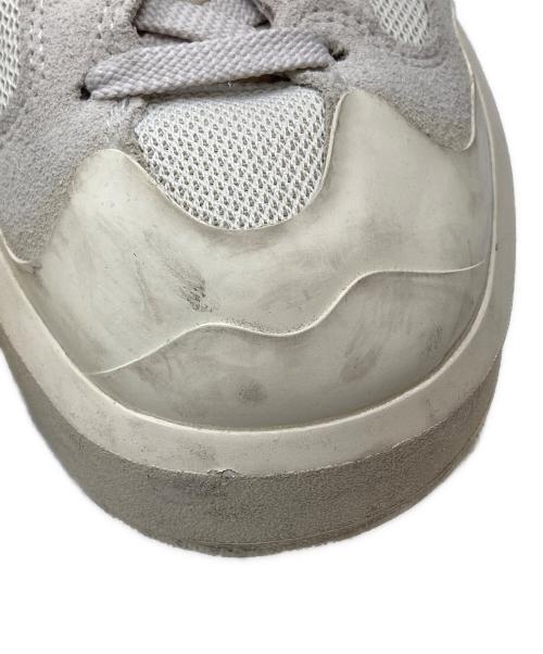 NEW BALANCE（ニューバランス）NEW BALANCE (ニューバランス) スニーカー ホワイト×グリーン サイズ:26.5の古着・服飾アイテム