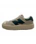 NEW BALANCE (ニューバランス) スニーカー ホワイト×グリーン サイズ:26.5：5000円