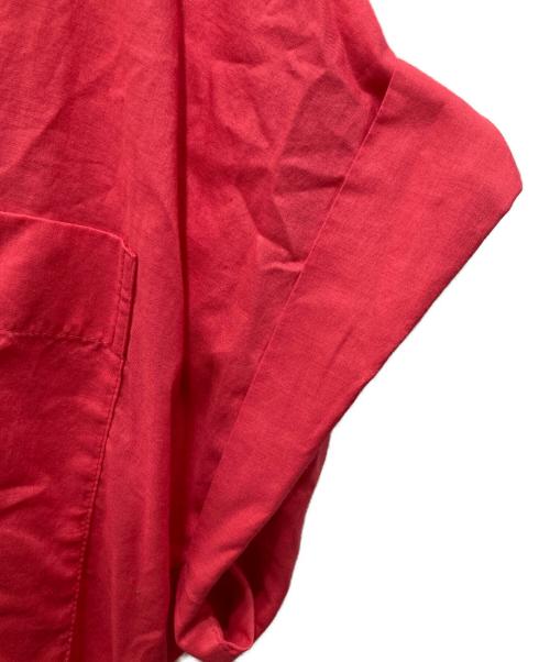 MACPHEE（マカフィー）MACPHEE (マカフィー) コーマローン バンドカラーシャツ ピンク サイズ:36の古着・服飾アイテム
