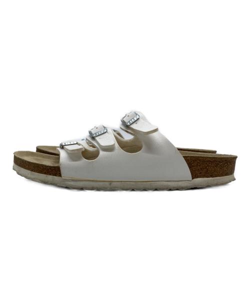 BIRKENSTOCK（ビルケンシュトック）BIRKENSTOCK (ビルケンシュトック) フロリダ ホワイト サイズ:245の古着・服飾アイテム