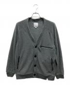 ）の古着「alpha cardigan/アルファカーディガン」｜グレー