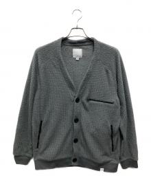 CAYL（ケイル）の古着「alpha cardigan/アルファカーディガン」｜グレー