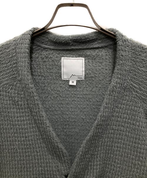 CAYL（ケイル）CAYL (ケイル) alpha cardigan/アルファカーディガン グレー サイズ:Mの古着・服飾アイテム