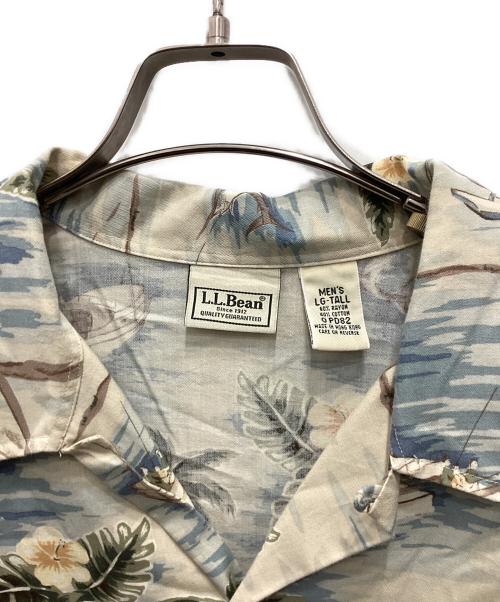 L.L.Bean（エルエルビーン）L.L.Bean (エルエルビーン) アロハシャツ ベージュ サイズ:Lの古着・服飾アイテム