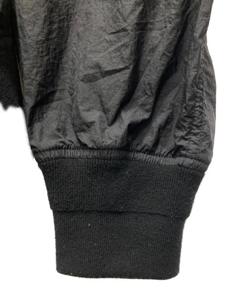 DIESEL（ディーゼル）DIESEL (ディーゼル) J-OLIVE JACKET/ナイロンフライトジャケット ブラック サイズ:Lの古着・服飾アイテム