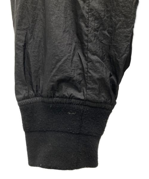 DIESEL（ディーゼル）DIESEL (ディーゼル) J-OLIVE JACKET/ナイロンフライトジャケット ブラック サイズ:Lの古着・服飾アイテム