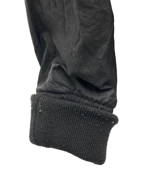 DIESEL（ディーゼル）DIESEL (ディーゼル) J-OLIVE JACKET/ナイロンフライトジャケット ブラック サイズ:Lの古着・服飾アイテム