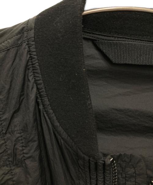 DIESEL（ディーゼル）DIESEL (ディーゼル) J-OLIVE JACKET/ナイロンフライトジャケット ブラック サイズ:Lの古着・服飾アイテム