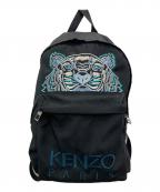 KENZOケンゾー）の古着「Canvas Kampus Tiger backpack/キャンバス キャンパス タイガー バックパック」｜ブラック