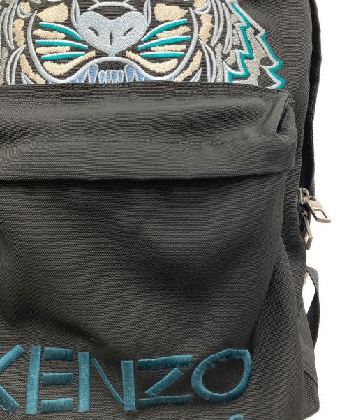 KENZO（ケンゾー）KENZO (ケンゾー) Canvas Kampus Tiger backpack/キャンバス キャンパス タイガー バックパック ブラックの古着・服飾アイテム