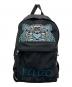 KENZO（ケンゾー）の古着「Canvas Kampus Tiger backpack/キャンバス キャンパス タイガー バックパック」｜ブラック
