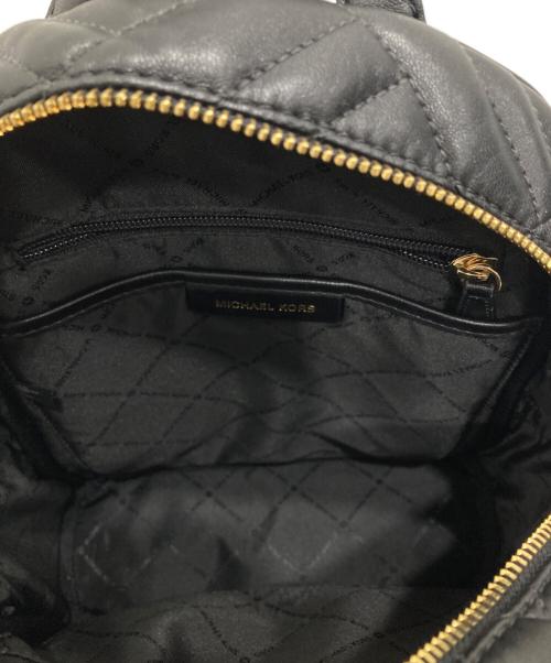 MICHAEL KORS（マイケルコース）MICHAEL KORS (マイケルコース) キルティング デイパック ブラックの古着・服飾アイテム