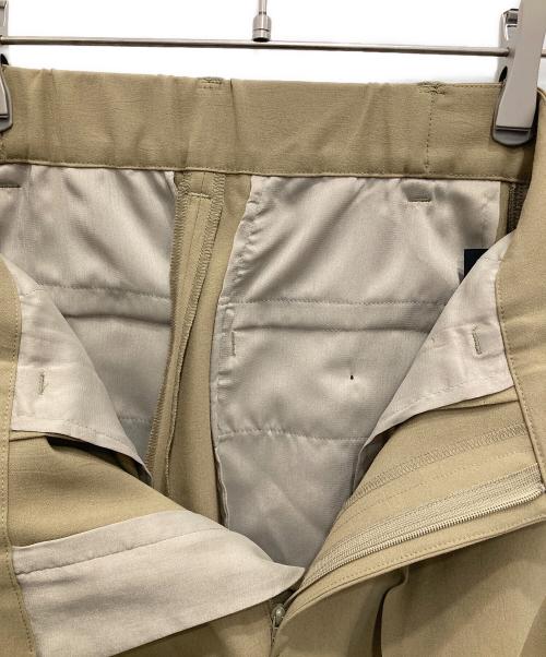 Spick and Span（スピック＆スパン）Spick and Span (スピック＆スパン) トロストレッチ1タックパンツ ブラウン サイズ:36の古着・服飾アイテム