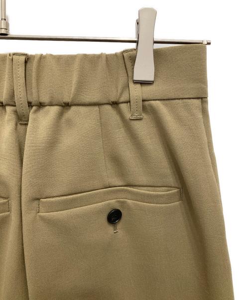 Spick and Span（スピック＆スパン）Spick and Span (スピック＆スパン) トロストレッチ1タックパンツ ブラウン サイズ:36の古着・服飾アイテム