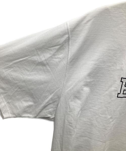 The Ennoy Professional（ザ エンノイ プロフェッショナル）THE ENNOY PROFESSIONAL (ザ エンノイ プロフェッショナル) Electric Logo EMB T-Shirt　エレクトリックロゴEMBTシャツ ホワイト サイズ:XLの古着・服飾アイテム