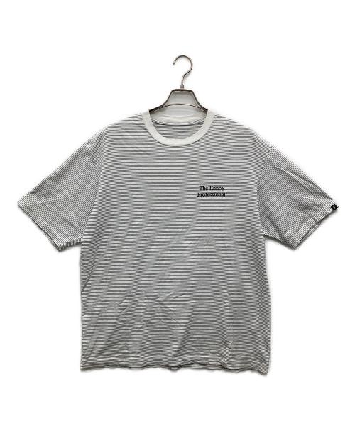 The Ennoy Professional（ザ エンノイ プロフェッショナル）The Ennoy Professional (ザ エンノイ プロフェッショナル) 21SS Border Tee　21SSボーダーティー ホワイト サイズ:XLの古着・服飾アイテム