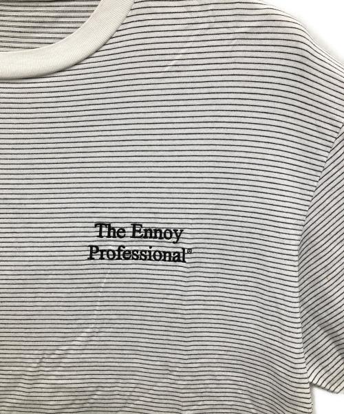 The Ennoy Professional（ザ エンノイ プロフェッショナル）The Ennoy Professional (ザ エンノイ プロフェッショナル) 21SS Border Tee　21SSボーダーティー ホワイト サイズ:XLの古着・服飾アイテム