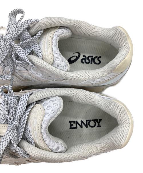 The Ennoy Professional（ザ エンノイ プロフェッショナル）THE ENNOY PROFESSIONAL (ザ エンノイ プロフェッショナル) asics (アシックス) Gel-Nimbus 9　ゲル-ニンバス9  アイボリー サイズ:27cmの古着・服飾アイテム