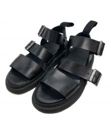 Dr.Martens（ドクターマーチン）の古着「GRYPHON/レザーサンダル」｜ブラック