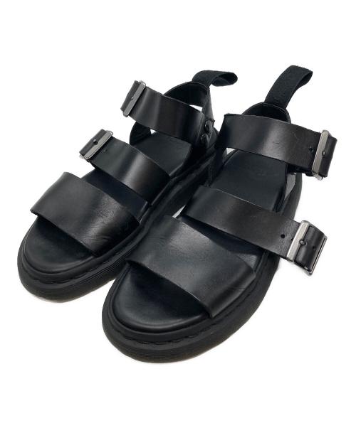 Dr.Martens（ドクターマーチン）Dr.Martens (ドクターマーチン) GRYPHON/レザーサンダル ブラック サイズ:UK4の古着・服飾アイテム
