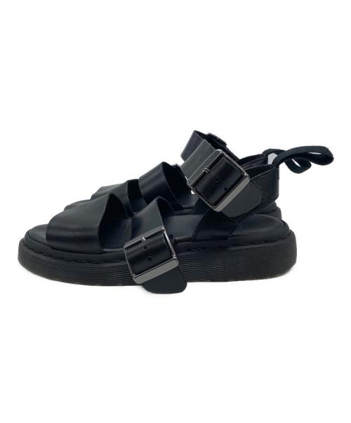 Dr.Martens（ドクターマーチン）Dr.Martens (ドクターマーチン) GRYPHON/レザーサンダル ブラック サイズ:UK4の古着・服飾アイテム