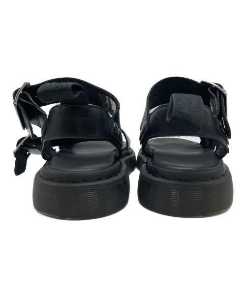 Dr.Martens（ドクターマーチン）Dr.Martens (ドクターマーチン) GRYPHON/レザーサンダル ブラック サイズ:UK4の古着・服飾アイテム