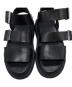 中古・古着 Dr.Martens (ドクターマーチン) GRYPHON/レザーサンダル ブラック サイズ:UK4：8000円
