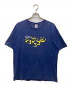 stussyステューシー）の古着「00's銀タグヴィンテージTシャツ」｜ネイビー