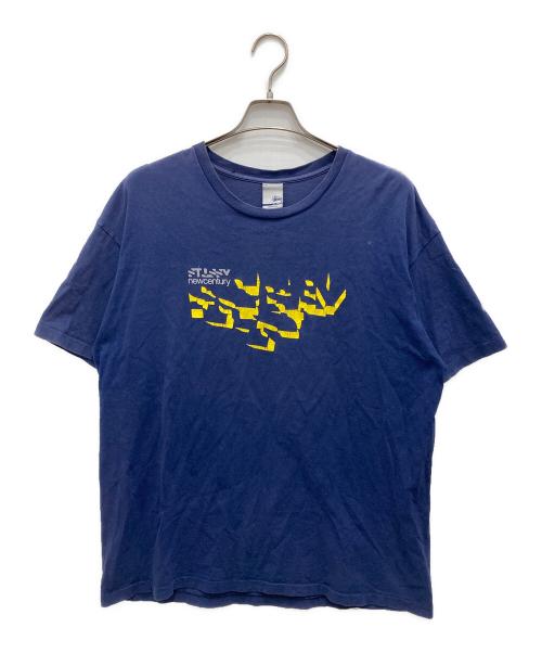stussy（ステューシー）stussy (ステューシー) 00's銀タグヴィンテージTシャツ ネイビー サイズ:XLの古着・服飾アイテム