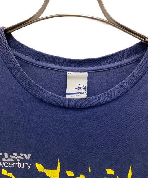 stussy（ステューシー）stussy (ステューシー) 00's銀タグヴィンテージTシャツ ネイビー サイズ:XLの古着・服飾アイテム