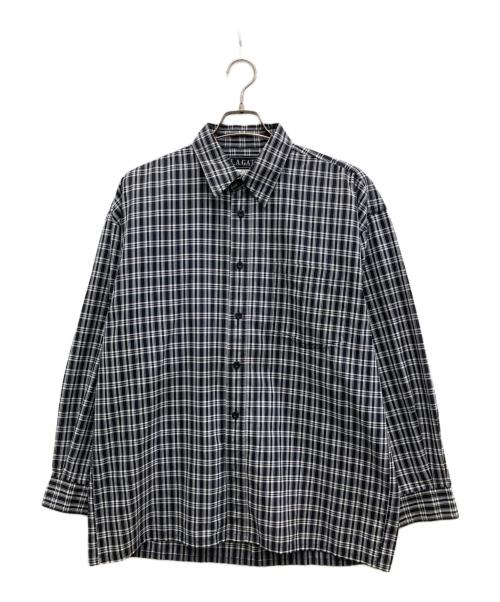 L.A.GATE（エルエーゲート）L.A.GATE (エルエーゲート) チェックシャツ ブラック サイズ:XLの古着・服飾アイテム