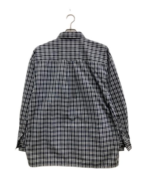 L.A.GATE（エルエーゲート）L.A.GATE (エルエーゲート) チェックシャツ ブラック サイズ:XLの古着・服飾アイテム