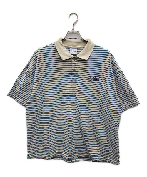 KEBOZ（ケボズ）KEBOZ (ケボズ) オーバーサイズポロシャツ ベージュ サイズ:Lの古着・服飾アイテム