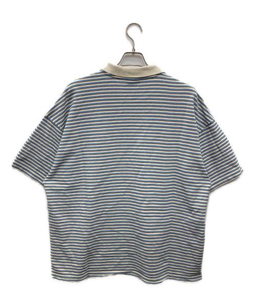 KEBOZ（ケボズ）KEBOZ (ケボズ) オーバーサイズポロシャツ ベージュ サイズ:Lの古着・服飾アイテム