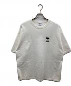KEBOZケボズ）の古着「刺繍Tシャツ」｜ホワイト