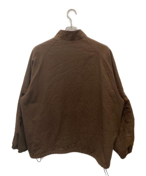 FREAK'S STORE（フリークスストア）FREAK'S STORE (フリークスストア) スタンドカラーブルゾン ブラウン サイズ:Lの古着・服飾アイテム