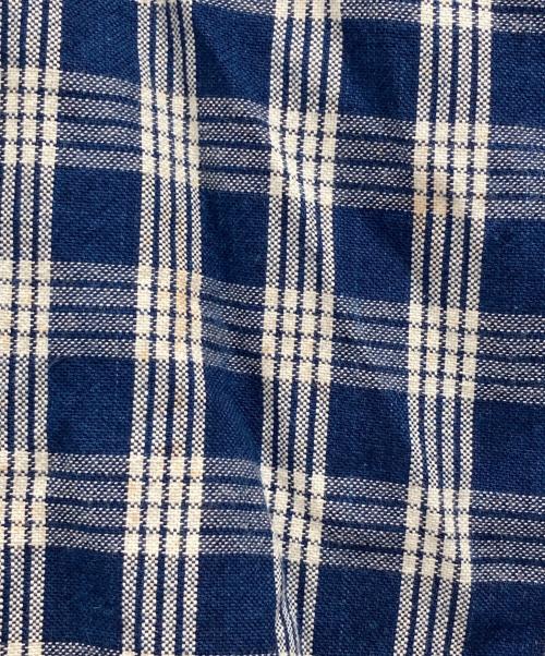 Porter Classic（ポータークラシック）Porter Classic (ポータークラシック) PALAKA SHORTS/パラカショーツ ネイビー×ホワイト サイズ:Sの古着・服飾アイテム