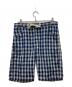 Porter Classic（ポータークラシック）の古着「PALAKA SHORTS/パラカショーツ」｜ネイビー×ホワイト