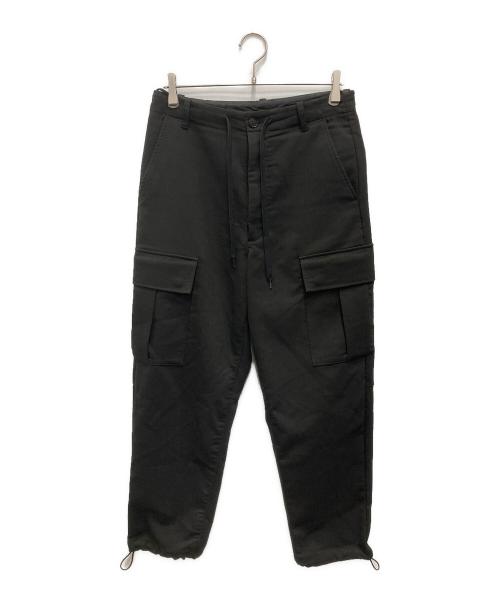 UNIVERSAL PRODUCTS.（ユニバーサルプロダクツ）UNIVERSAL PRODUCTS. (ユニバーサルプロダクツ) DOUBLE CLOTH CARGO PANTS ブラック サイズ:1の古着・服飾アイテム