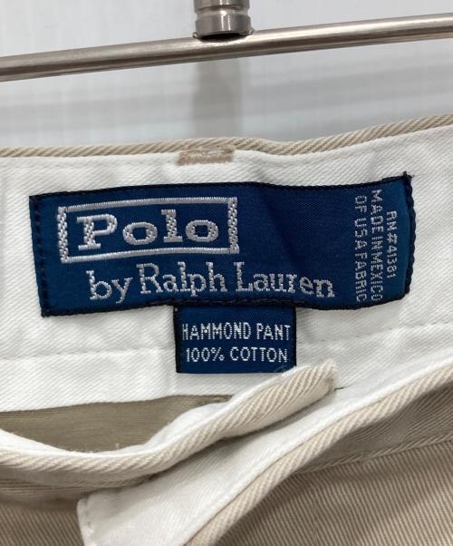 POLO RALPH LAUREN（ポロ・ラルフローレン）POLO RALPH LAUREN (ポロ・ラルフローレン) HAMMOND PANT ベージュ サイズ:33/32の古着・服飾アイテム