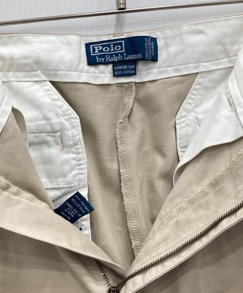 POLO RALPH LAUREN（ポロ・ラルフローレン）POLO RALPH LAUREN (ポロ・ラルフローレン) HAMMOND PANT ベージュ サイズ:33/32の古着・服飾アイテム