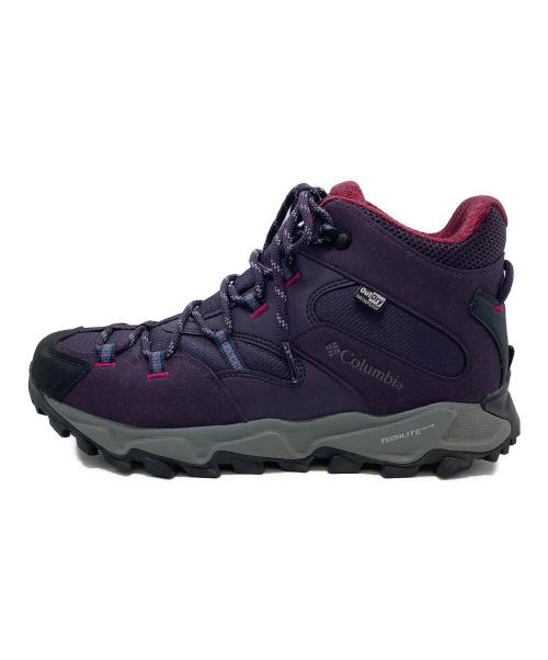 Columbia（コロンビア）Columbia (コロンビア) SABER VI MID OUTDRY WIDE/セイバー シックス ミッド アウトドライ ワイド パープル サイズ:25の古着・服飾アイテム