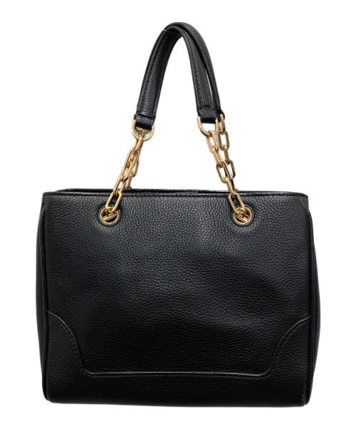 TORY BURCH（トリーバーチ）TORY BURCH (トリーバーチ) 2WAYショルダーバッグ ブラックの古着・服飾アイテム