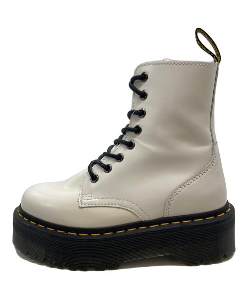 Dr.Martens（ドクターマーチン）Dr.Martens (ドクターマーチン) JADON/8ホールブーツ ホワイト サイズ:UK3の古着・服飾アイテム